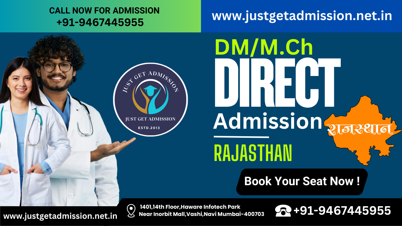 DM/M.Ch Admission In Rajasthan